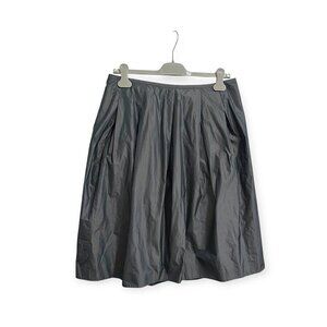 Vince Gray  Gunmetal A line Skirt, Size 12, NWT
